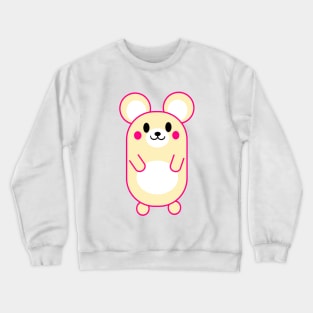 Anime Manga Cartoon Mouse Emoticon Crewneck Sweatshirt